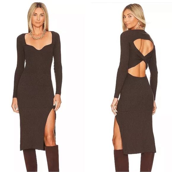Skin Worldwide Mariana Dress in Brazil Nut NWT - Picture 1 of 10